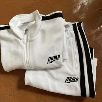 PUMA 저지 셋업 XL 화이트