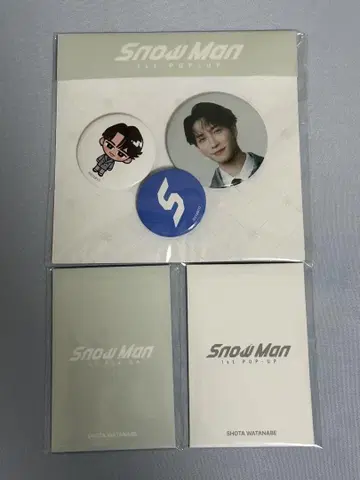 Snow Man POP-UP 팝업 서울 와타나베 쇼타