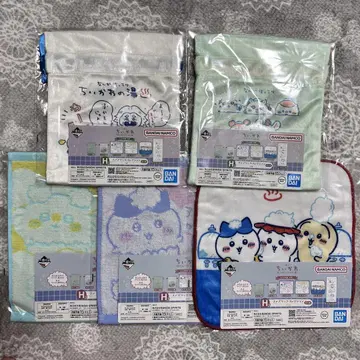 제일복권 치이카와 (먼작귀) H상 패브릭 컬렉션 복조리 타월 묶음 판매