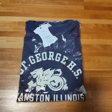 ST. GEORGE 네이비 T셔츠 L 사이즈
