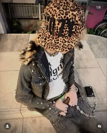 COZY WORLDWIDE 25ss 레오파드 캡