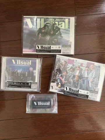 TravisJapan CD 앨범 Viisual 3 형태 + 혜택 파우치