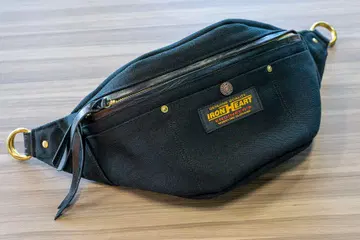 IRON HEART 아이언 하트 블랙 갑옷 힙색 IHE-37