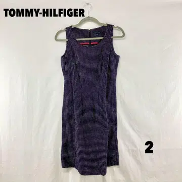W0474S TOMMY HILFIGER 무릎 기장 원피스