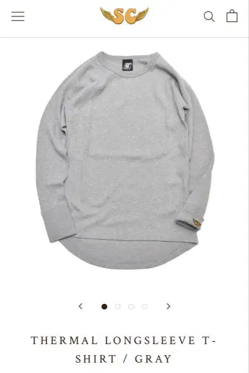 서브컬처 sc THERMAL LONGSLEEVE T-SHIRT