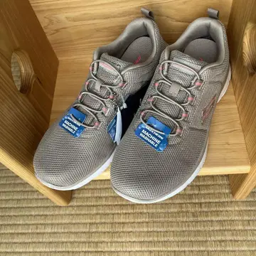 미사용 새상품 SKECHERS 여성용 스니커즈 그레이
