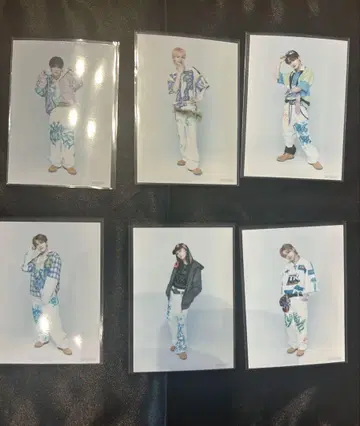 DXTEEN 양쪽 짝사랑 하프 사이즈 브로마이드 컴프 6장 세트