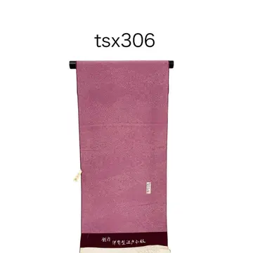 tsx306 중고품 옷감 이세가타 에도 코몬 순수 실크