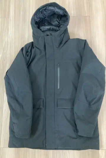 UNIQLO 하이브리드 다운 파카 블랙