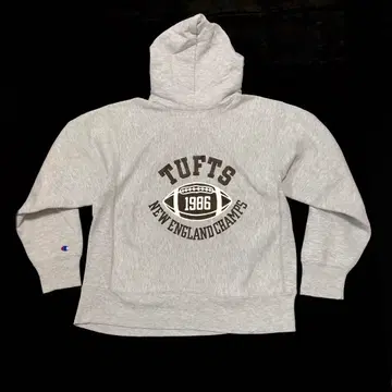 80s 챔피온 리버스 위브 후드티 양면 프린트