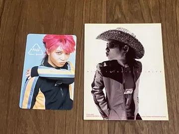 hide 브로마이드와 스티커 세트 X JAPAN