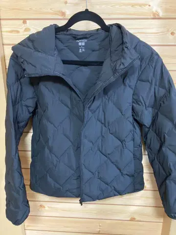 UNIQLO 퍼프 테크 후드티 M
