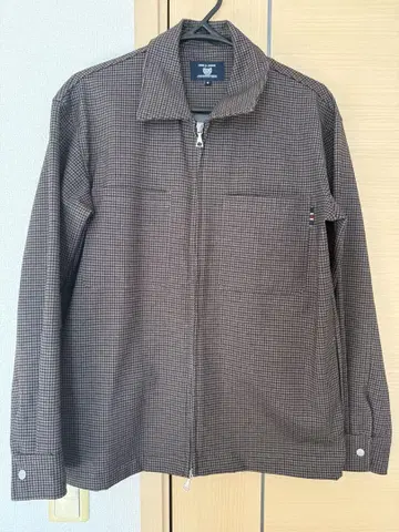 COMME CA COMMUNE 체크 무늬 자켓 M 사이즈