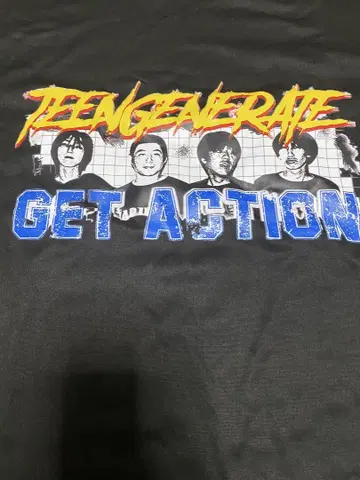 [ 새상품 ] TEENGENERATE GET ACTION 셔츠