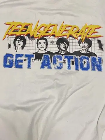 [ 새상품 ] TEENGENERATE GET ACTION 셔츠
