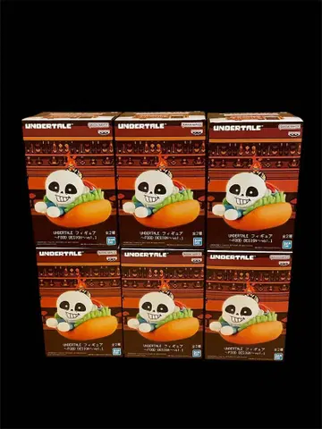 UNDERTALE 피규어~FOOD DESIGN~vol.1 샌즈 x 6개