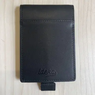 Ideku 블랙 이단 접이식 지갑