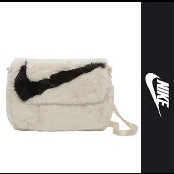 Nike 인조 모피 숄더백