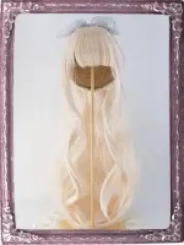 작은 인형용 가발 가게 9inch 앤티크 핑크