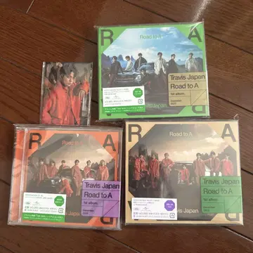 Travis japan Road to A 3형태 혜택 트레이딩 카드