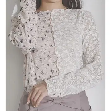 레이스 콤비 멜로우 TOPS merry jenny