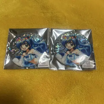 피치피치 피치 namco 남코 글리터 캔뱃지 하논
