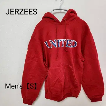 z35 [ JERZEES ] 후드티 (남성용 S) 레드