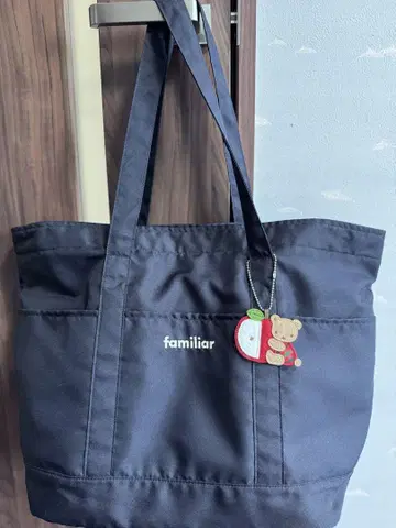 familiar 블랙 토트백 마더백