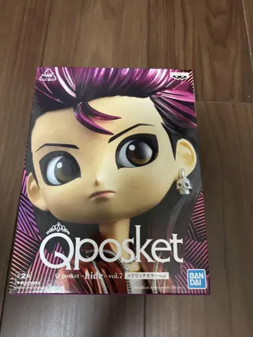 Qposket 큐포스켓 hide 히데 X 메탈릭 피규어