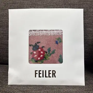 [ 랩핑 포장 ] FEILER 하이디 근택 레이스 콜라보 레이스 손수건
