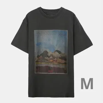 요루시카 태양 피그먼트 T셔츠 M 사이즈