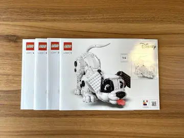미사용 새상품 레고 LEGO 디즈니 101마리 강아지 43269 설명서