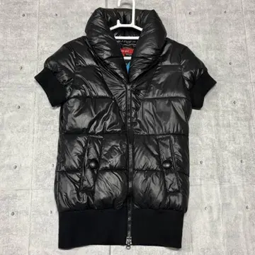 새상품급 TOMMY girl 반팔 파이버 다운 자켓 토미걸