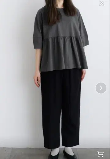 늑대와 올빼미 물의 피쉬 댄스 반팔 튜닉