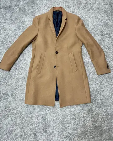 ZARA MAN 베이지 싱글 버튼 코트 M 사이즈