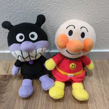 호빵맨 세균맨 봉제 인형 세트