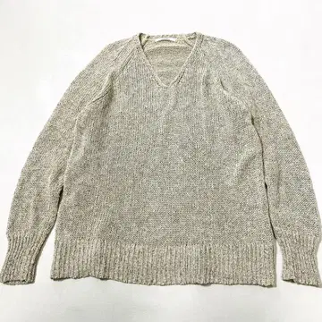 저널 스탠다드 레리움 실크린넨 V넥 풀오버