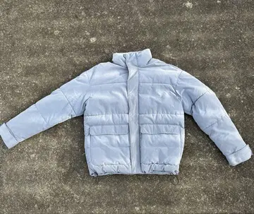 ZARA 라이트 블루 다운 자켓 M