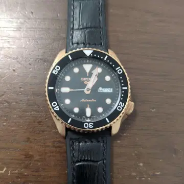 세이코 파이브 골드 자동 와인딩