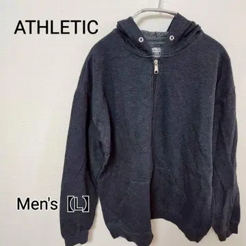 z38 [ ATHLETIC ] 집업 후드티 ( 남성용 L ) 그레이