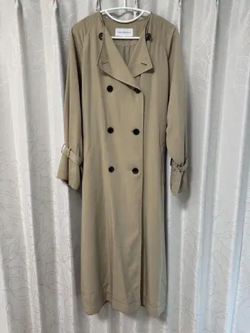 어반 리서치 노카라 롱 트렌치코트