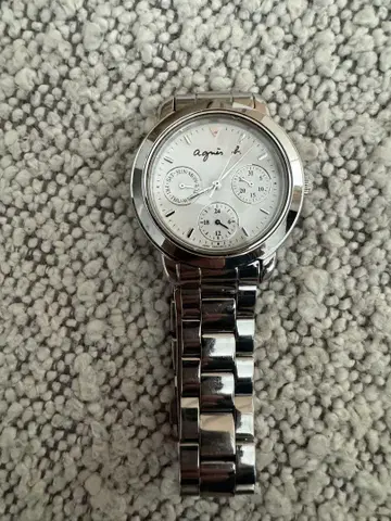 Agnes b. 손목시계 실버