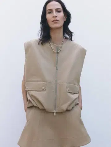 ZARA 자라 ZW COLLECTION 오버 사이즈 베스트