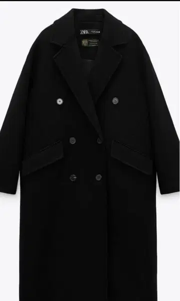 Zara 새상품급 오버 사이즈 울 블렌드 코트