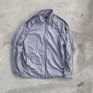 블루종 자켓 그레이