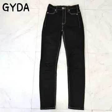 GYDA 블랙 스키니 데님 Fit Me Denim