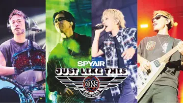 SPYAIR JUST LIKE THIS 티셔츠 & 타월 세트