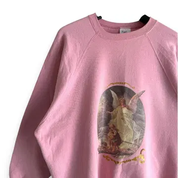 90s 빈티지 USA제 Just My Size 천사 맨투맨 Q5