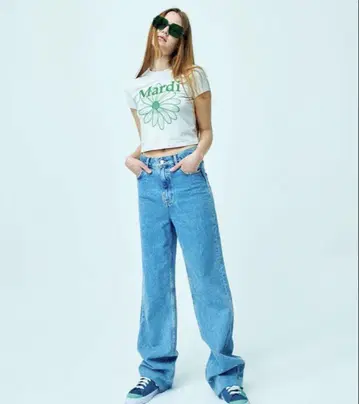 말디 CROPPED TSHIRT FLOWERMARDI