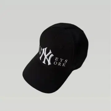 양키스 x 바니스 뉴욕 캡 블랙 MOMA MLB